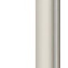 maner zinc, culoare inox, 276x33mm