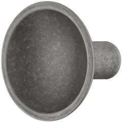 Knob zi.antique pewter 12x30mm