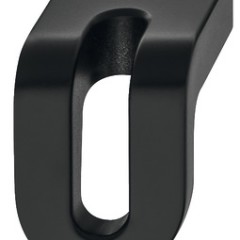 Knob zi.black matt 35x29mm