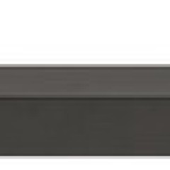 Handle alu.black 174x34mm