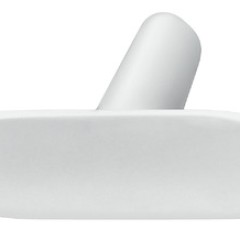 Knob zi.white matt 46x31mm