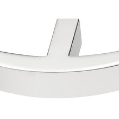 Knob zi.chrome polished 62x42mm