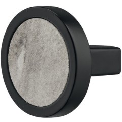 Knob zi.black matt arti.Inaly 32x29mm