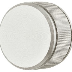 Knob alu.nick.brush. 50x30mm