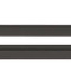 Handle zi.black matt 244x31mm