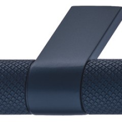 Knob Zi./Alu. deep ocean blue 44x39mm