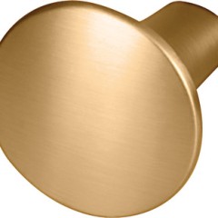 Knob zi.gold.brush. 26x31mm