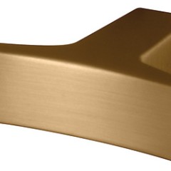 Knob zi.gold.brush.40x31.5mm