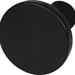 Knob zi.mat.black 31.5x31.5mm