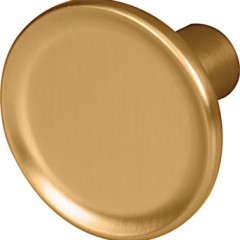 Knob zi.gold.brush. 35x28mm