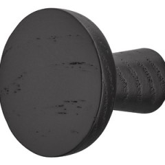 Knob oak black stained 32x31,5mm