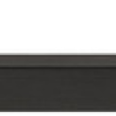 Handle alu.black 212x35mm
