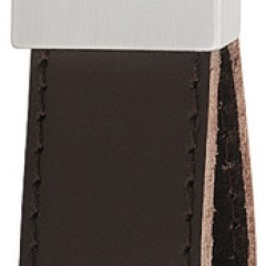 maner,piele,maro inchis,30x66mm