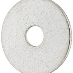 Rosette st.st.bare 17x1mm