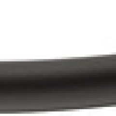 Handle alu.black 10/156x34mm