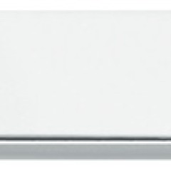 maner aluminiu cr.plastic lucios 40x42mm