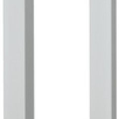 End profile alu.silver col.600mm