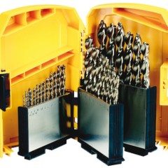 Metal drill bit set HSS-G 29pc