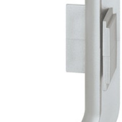 Colțar interior profil mâner tip C, gri
