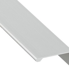 profil aluminiu tip maner l, bara 2500mm
