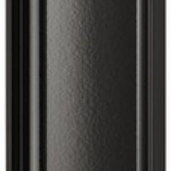 Prof maner vertical C, negru lucios,2.5m