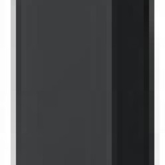 Fill.profile alu.black 600mm