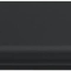 Grip profile alu.black 595mm