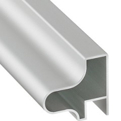 Prof.grip alu.silvc. 2500mm