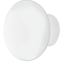 Buton portelan alb 32x23mm