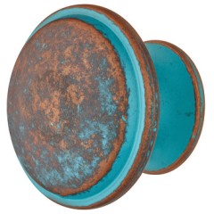KNOB LUNA/VERDI ZN RUST COP M4 DIA 36MM