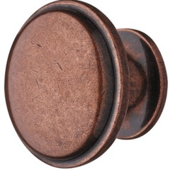 KNOB ZN COPPER M4 36X28MM