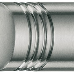 Knob st.stainl.st.col. 20x30mm