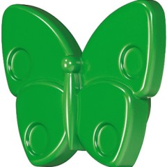 buton caronia,plast.verde,70x53x27mm