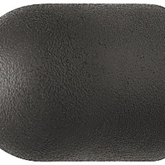 FURNITURE KNOB RUBBER WITH BRASS BASE