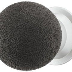 Knob black/grey 25x31mm