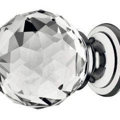 KNOB ZN CHR POL/CRY M4 30MM