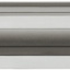 maner ingr zinc, culoare inox 280x40mm