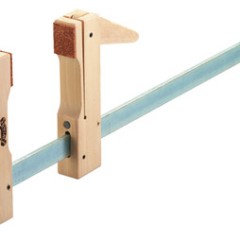 Glue clamp wh.beechwood 200mm
