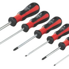 Screw driver set 6 pcs.