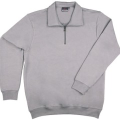 Zip-sweatshirt grey size S