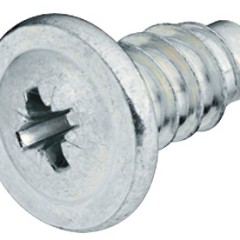 Plinth fix.screw galv.6/14,0mm
