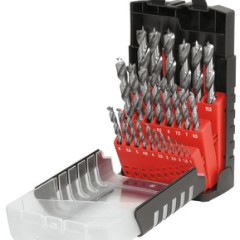 Twist drill set 25-pcs. 1-13mm