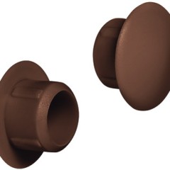 capac plast, d 15 x 10mm, maro ral 8014