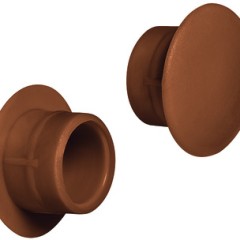 Cover cap l.brown d=18/12,0mm
