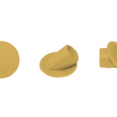 CLAMEX CCAP PL IVORY 6MM 45 DEGREE