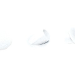 CLAMEX CCAP PL WHITE 6MM 45 DEGREE