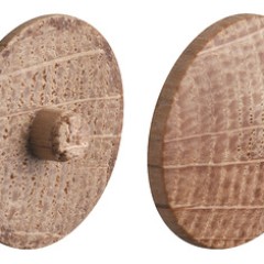 Cover cap Minifix 15 oak