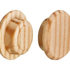 Cover cap pine 17x12mm