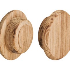 Cover cap oak 17x12mm