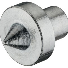 center punch for stair dowels
